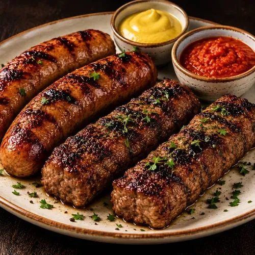 Mix de cârnăciori și mici
